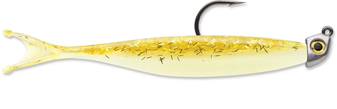 Storm Trick Tail Minnow W/ Jig 5 Inch Soft Plastic Swimbait Baits