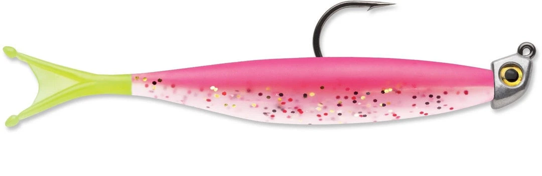 Storm Trick Tail Minnow W/ Jig 5 Inch Soft Plastic Swimbait Baits