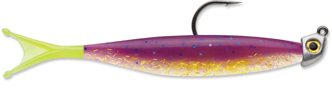 Storm Trick Tail Minnow W/ Jig 5 Inch Soft Plastic Swimbait Baits