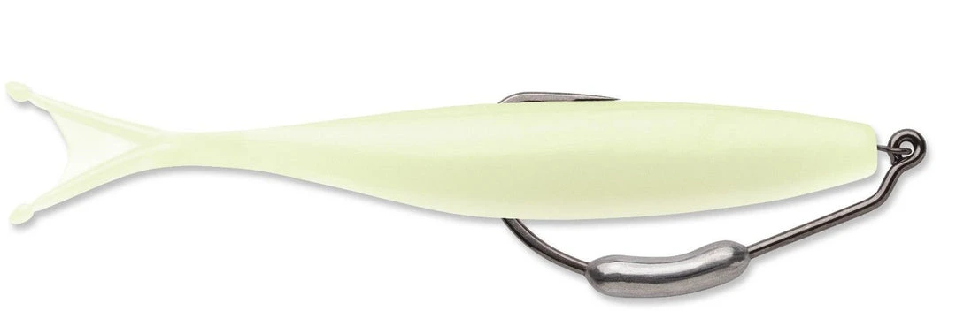 Baits Storm 360GT Trick Tail Minnow W/ Hook 5 Inch Soft Plastic Swimbait