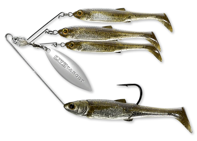 Baits LIVETARGET BaitBall Spinner Rig Umbrella Rig