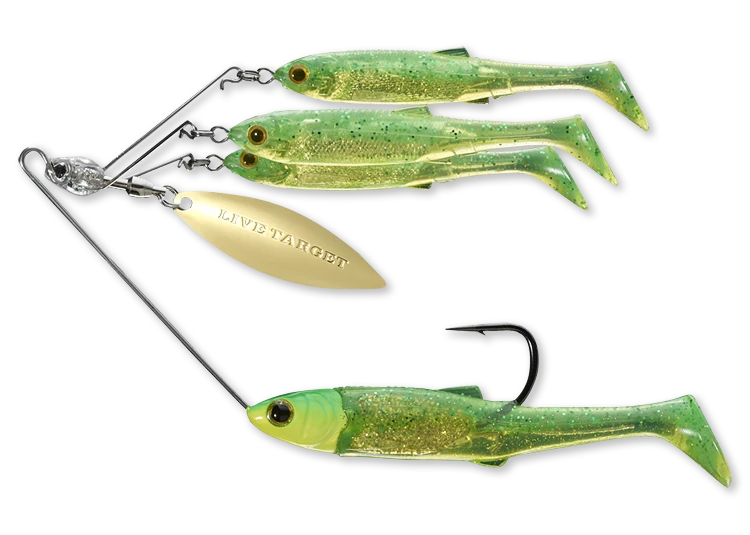 Baits LIVETARGET BaitBall Spinner Rig Umbrella Rig