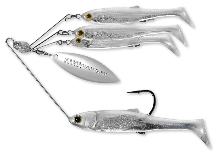 Baits LIVETARGET BaitBall Spinner Rig Umbrella Rig