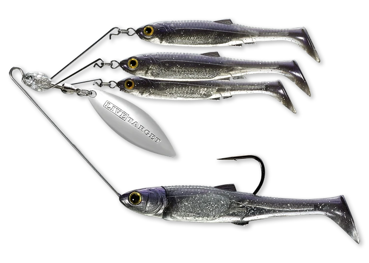 Baits LIVETARGET BaitBall Spinner Rig Umbrella Rig
