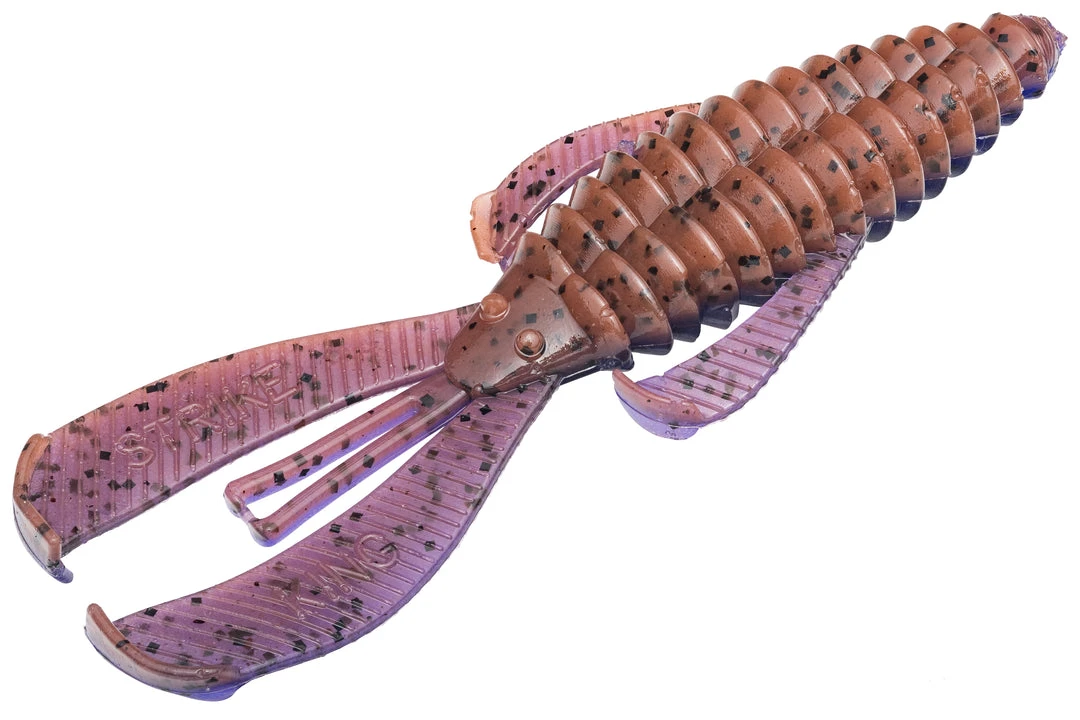 Strike King Rage Tail Structure Bug 4 Inch Soft Plastic Creature 7 Pack