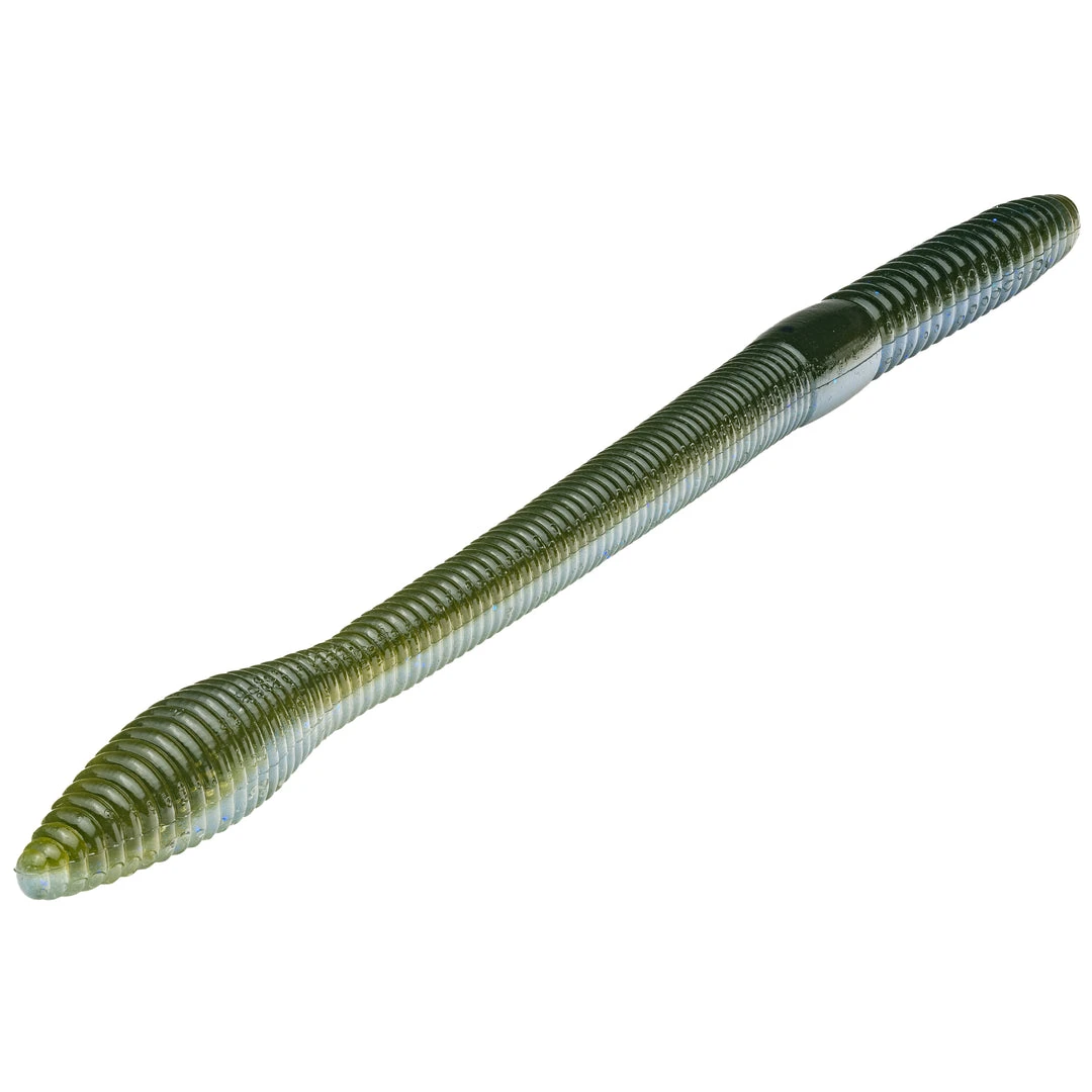 Baits Strike King Bull Worm 8 Inch Soft Plastic Worm 6 Pack