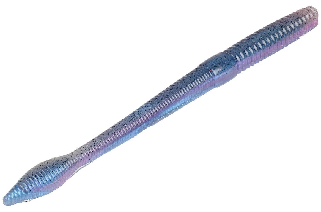 Baits Strike King Bull Worm 8 Inch Soft Plastic Worm 6 Pack