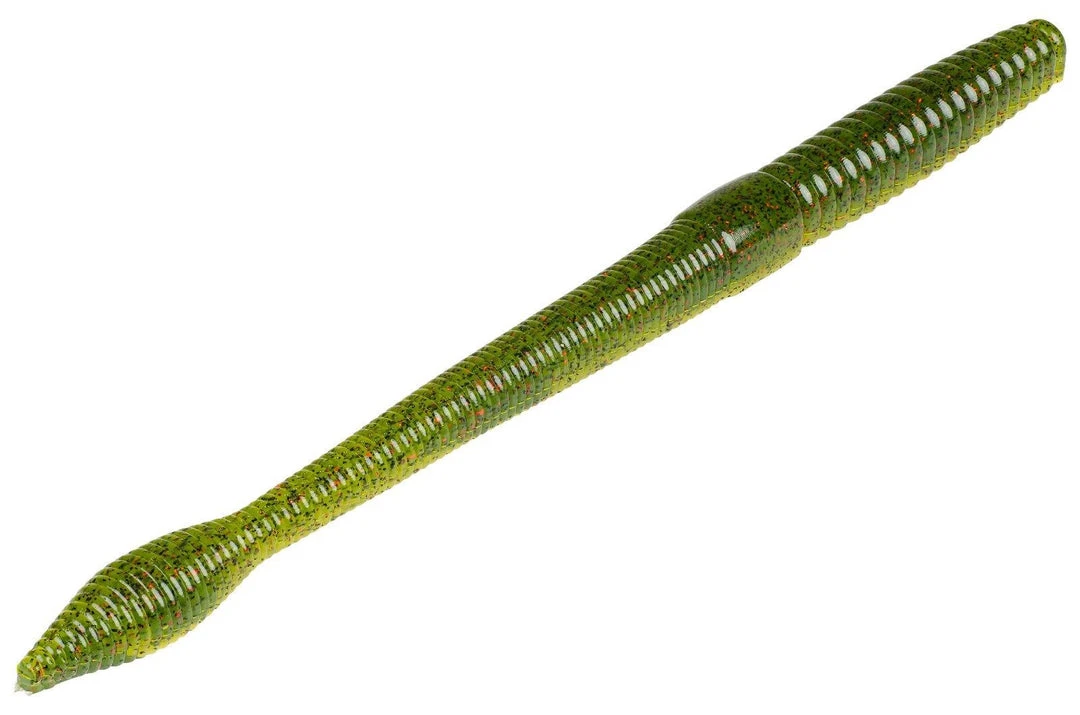 Baits Strike King Bull Worm 8 Inch Soft Plastic Worm 6 Pack