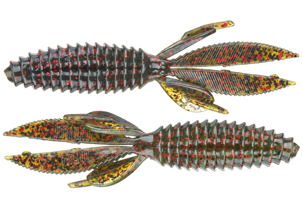 Baits Reaction Innovations Smallie Beaver Soft Plastic Creature Bait 10 Pack