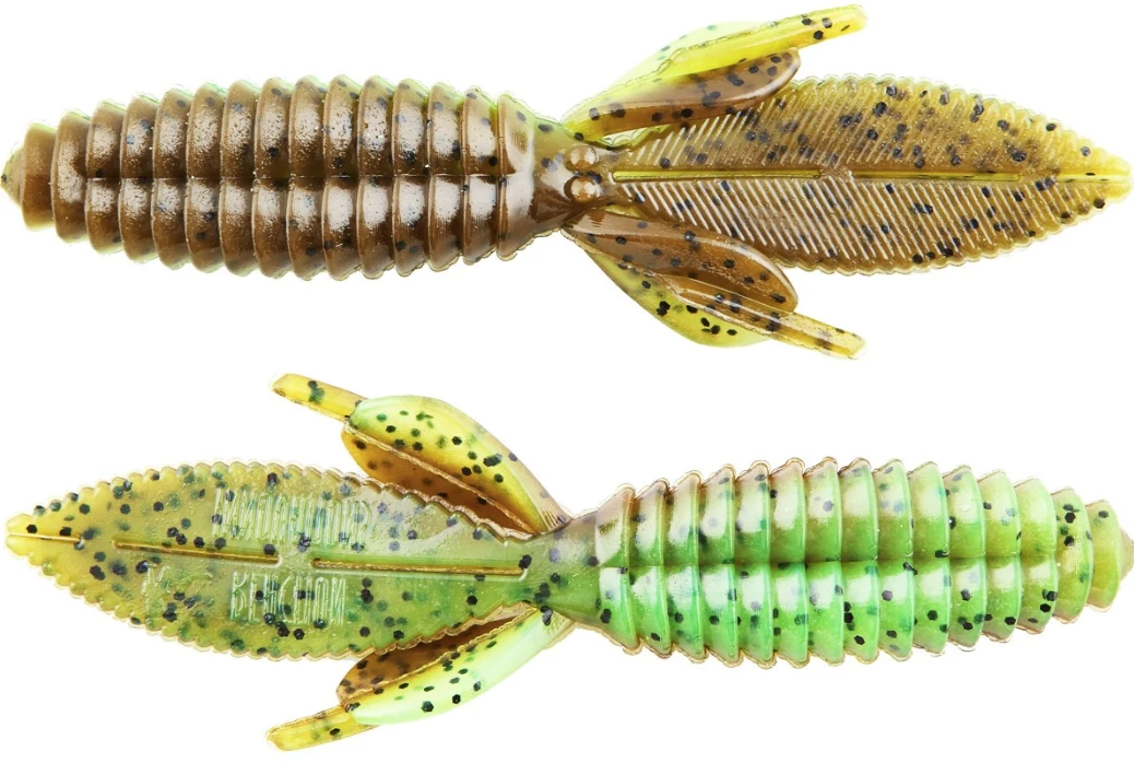 Baits Reaction Innovations Smallie Beaver Soft Plastic Creature Bait 10 Pack