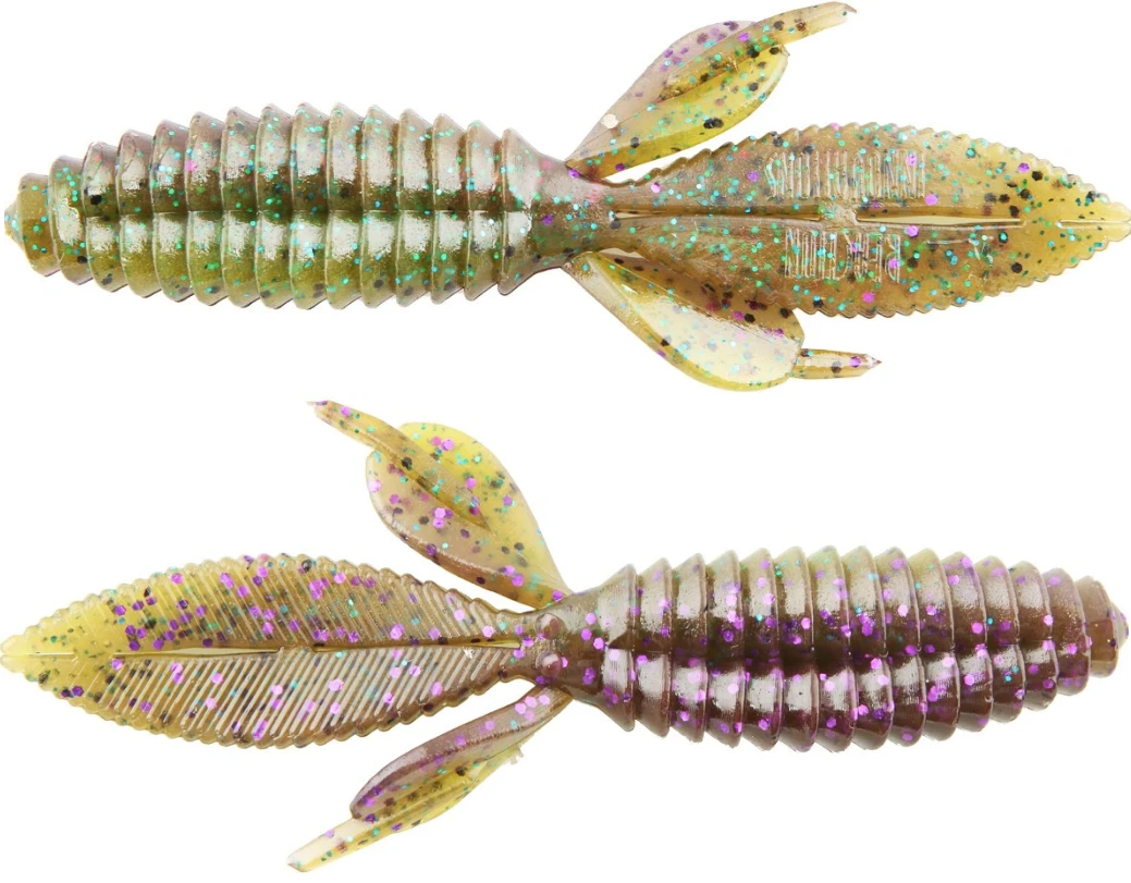 Baits Reaction Innovations Smallie Beaver Soft Plastic Creature Bait 10 Pack