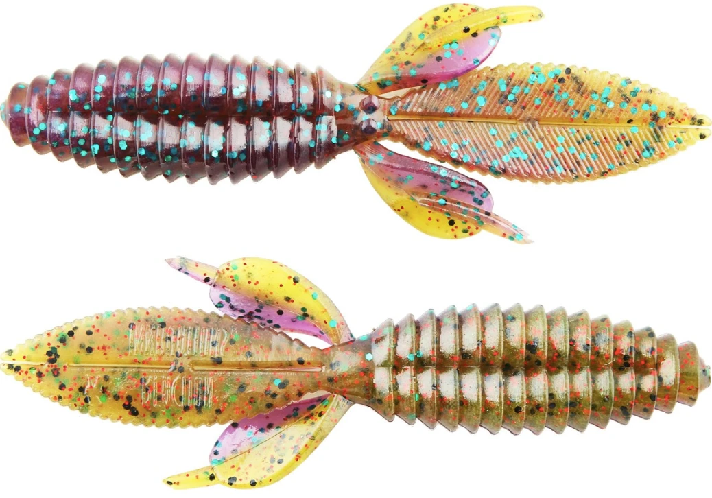 Baits Reaction Innovations Smallie Beaver Soft Plastic Creature Bait 10 Pack