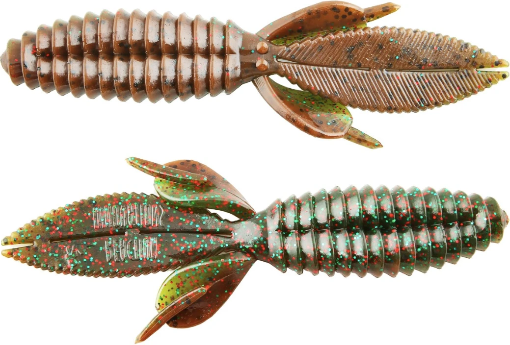 Baits Reaction Innovations Smallie Beaver Soft Plastic Creature Bait 10 Pack