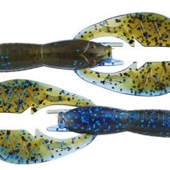 NetBait Baby Paca Craw 3 3/4 Inch Floating Soft Plastic Craw 9 Pack