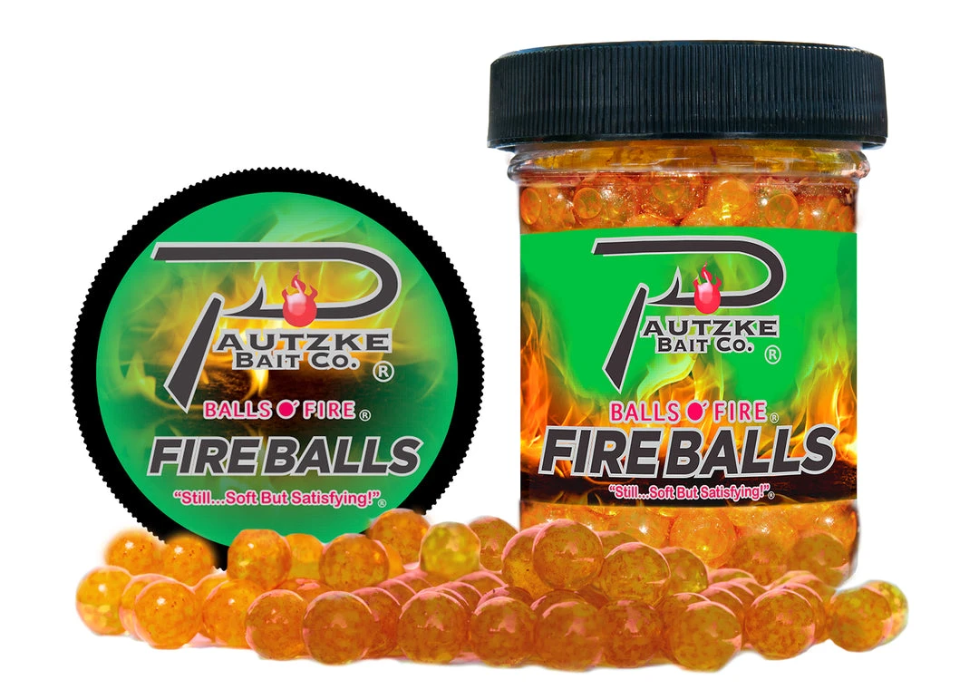 Pautzke Bait Co. Fire Balls Scented Artificial Salmon Eggs Baits