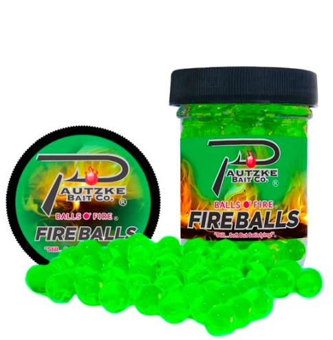 Pautzke Bait Co. Fire Balls Scented Artificial Salmon Eggs Baits