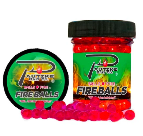 Pautzke Bait Co. Fire Balls Scented Artificial Salmon Eggs Baits