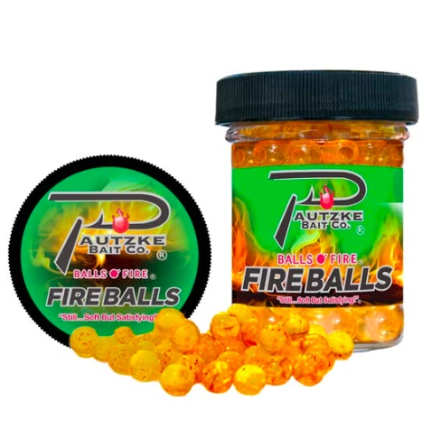 Pautzke Bait Co. Fire Balls Scented Artificial Salmon Eggs Baits