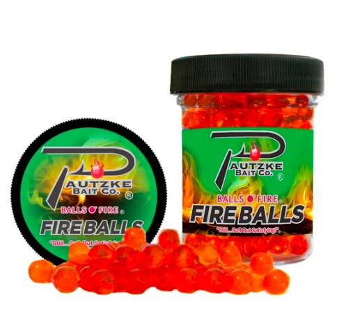 Pautzke Bait Co. Fire Balls Scented Artificial Salmon Eggs Baits