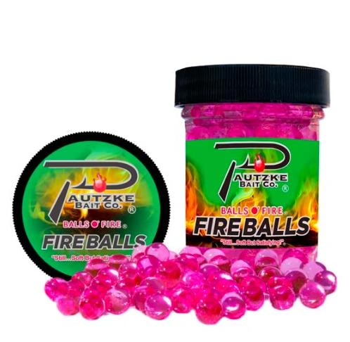 Pautzke Bait Co. Fire Balls Scented Artificial Salmon Eggs Baits