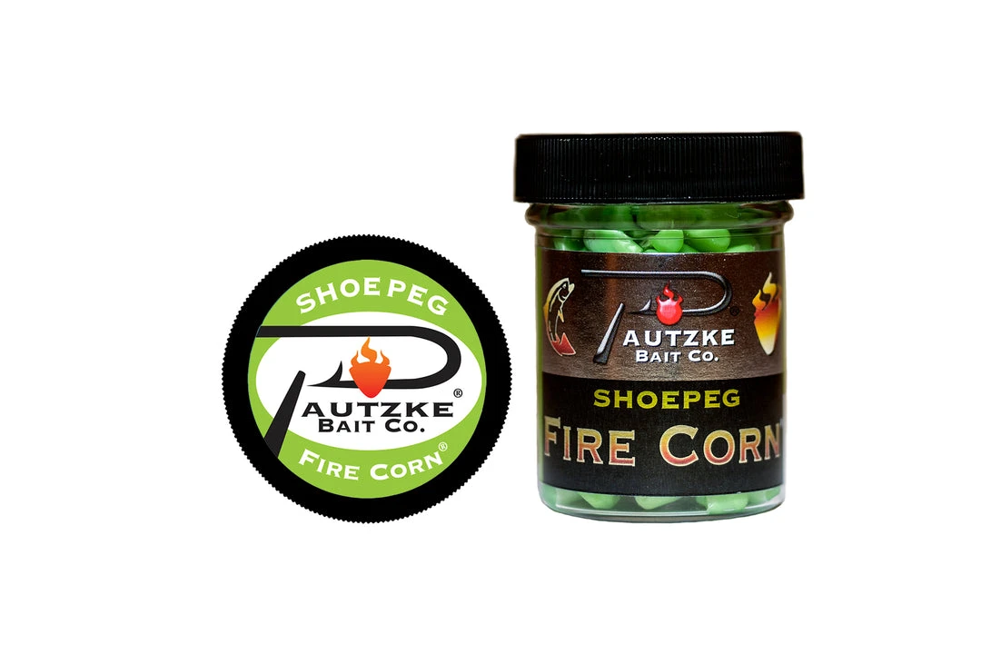 Pautzke Bait Co. Shoepeg Fire Corn 1.75 Oz. Jar