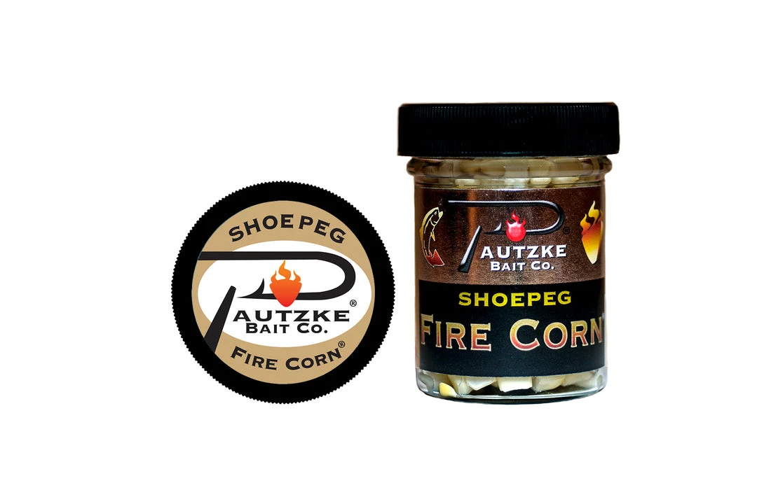 Pautzke Bait Co. Shoepeg Fire Corn 1.75 Oz. Jar