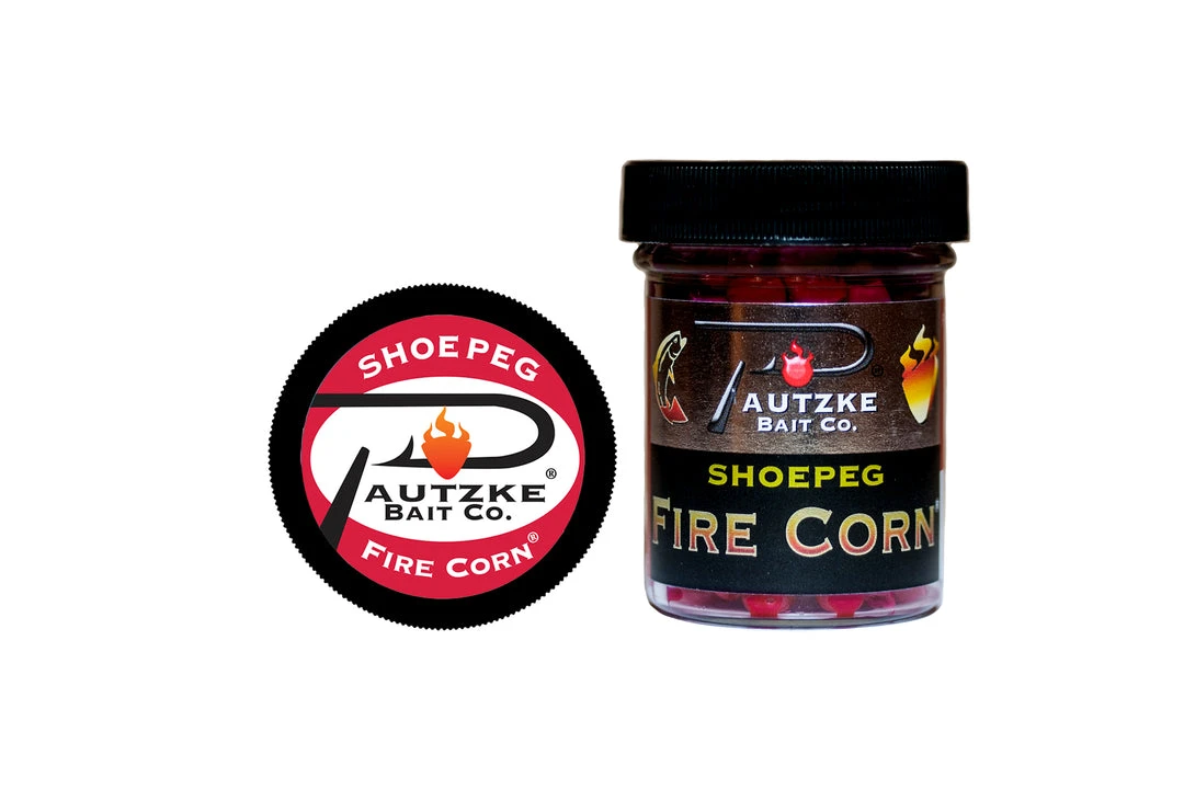 Pautzke Bait Co. Shoepeg Fire Corn 1.75 Oz. Jar