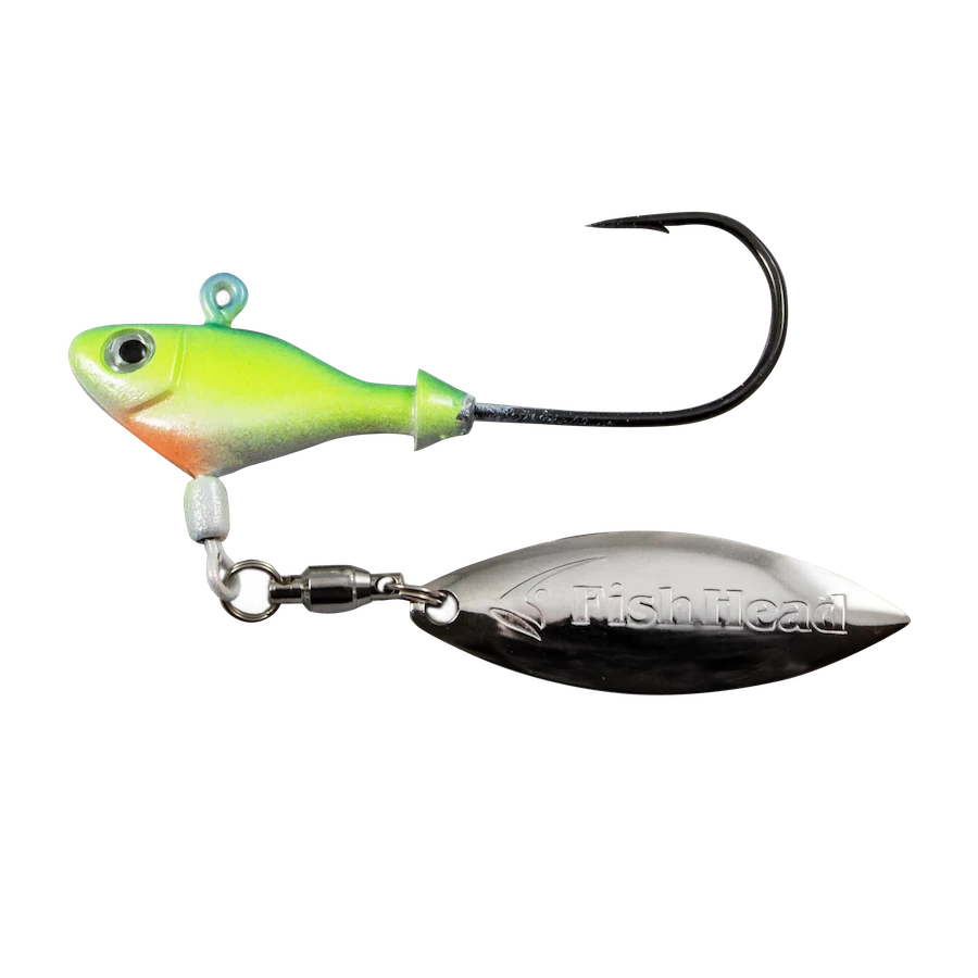 Fish Head Spin Underspin Jig