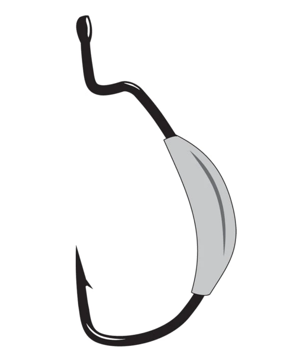 Tackle Gamakatsu Weighted EWG Monster Hook 3 Pack