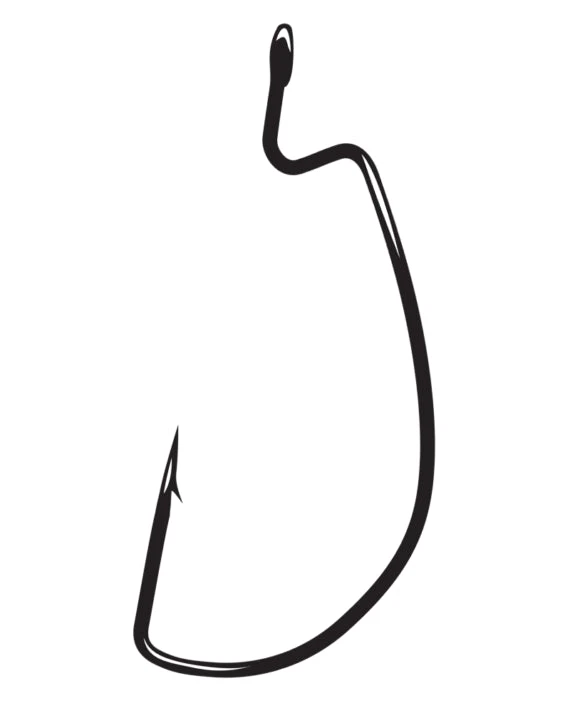 Gamakatsu Deep Throat Wide Gap Worm Hook 5 Pack