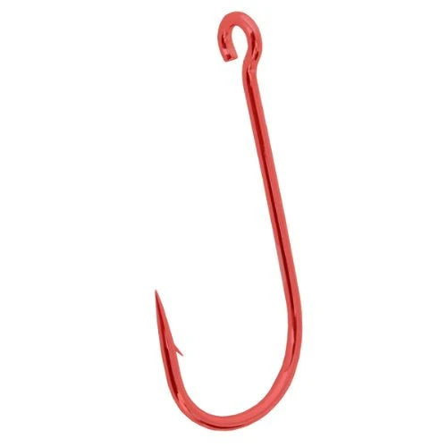Tackle Gamakatsu Open Eye Red Siwash Hook 6 Pack