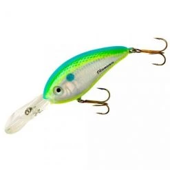 Bomber Fat Free Shad Guppy 2 3/8 Inch Shallow Medium Diving Crankbait Baits