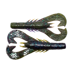 Googan Baits Krackin' Craw 4 Inch Soft Plastic Craw 7 Pack