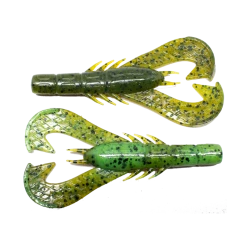 Googan Baits Krackin' Craw 4 Inch Soft Plastic Craw 7 Pack