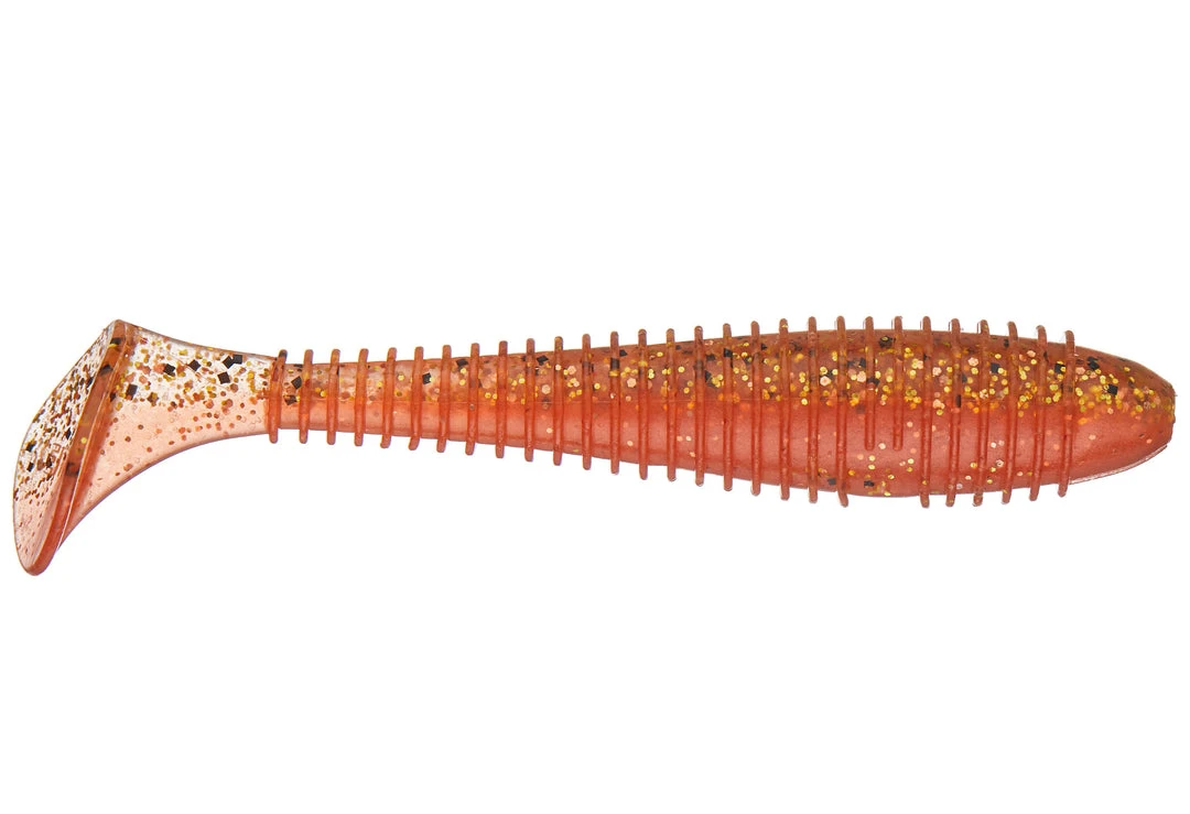 Baits Keitech Fat Swing Impact Saltwater 3.8 Inch Paddle Tail Swimbait