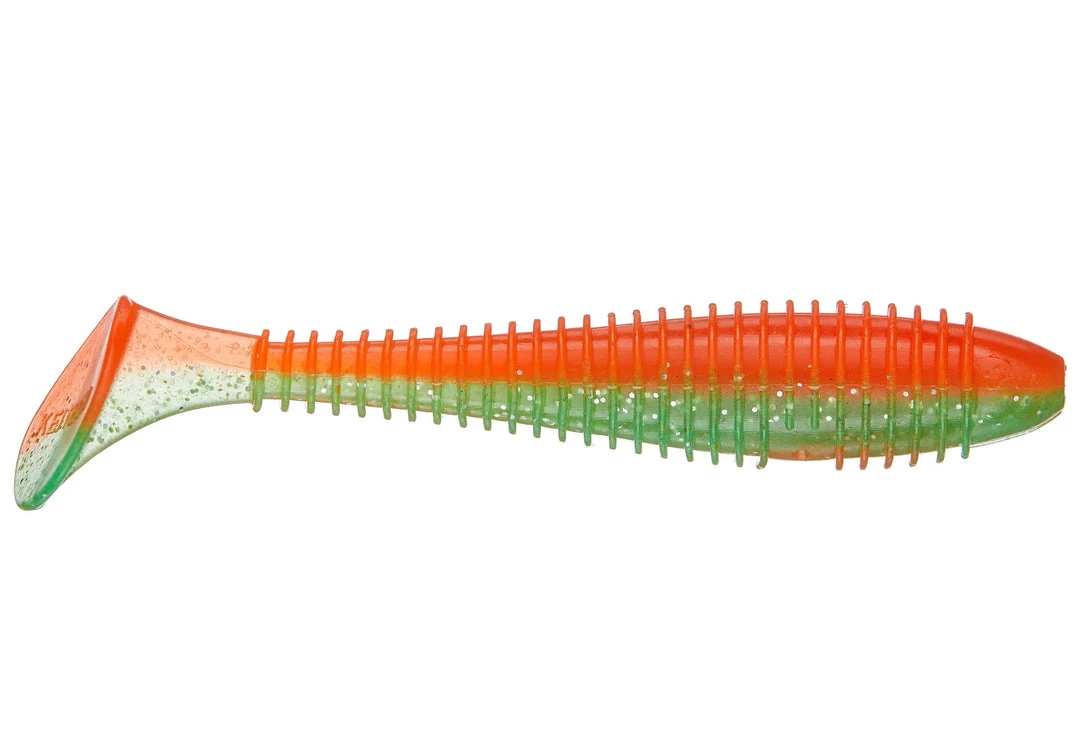 Baits Keitech Fat Swing Impact Saltwater 3.8 Inch Paddle Tail Swimbait