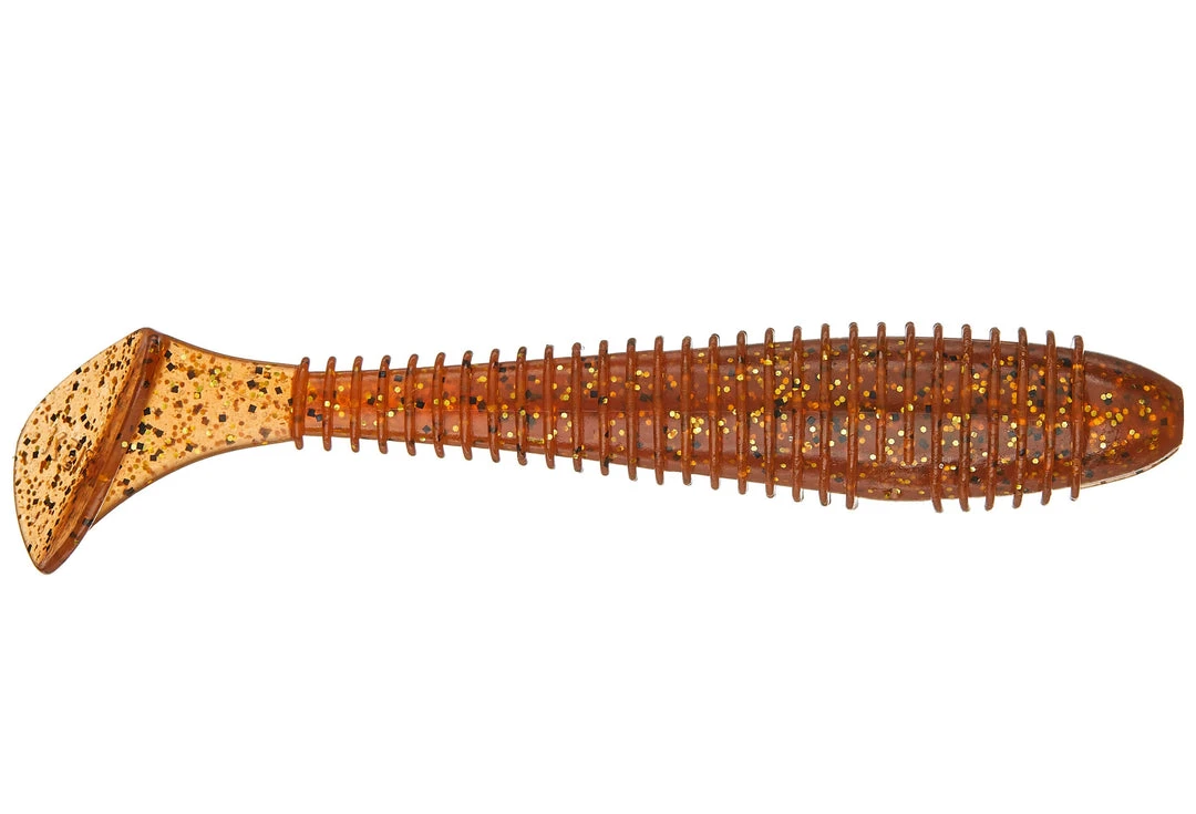 Baits Keitech Fat Swing Impact Saltwater 3.8 Inch Paddle Tail Swimbait