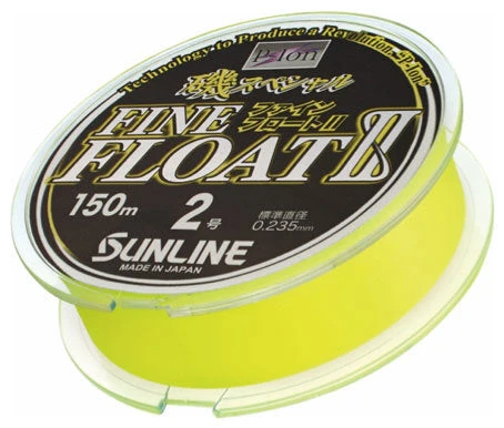 Sunline Siglon Fine Float II P-ion Vivid Yellow Monofilament 165 Yards