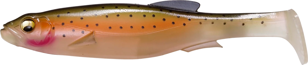 Megabass Magdraft Freestyle 6 Inch Un-Rigged Soft Swimbait 2 Pack