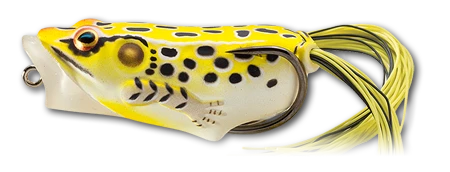 LIVETARGET Popper Frog Hollow Body Topwater Frog