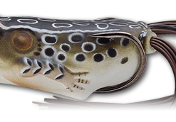 LIVETARGET Popper Frog Hollow Body Topwater Frog