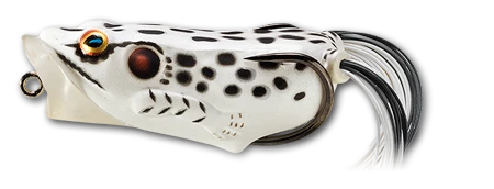 LIVETARGET Popper Frog Hollow Body Topwater Frog