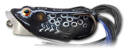LIVETARGET Popper Frog Hollow Body Topwater Frog