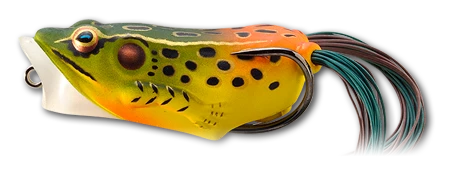 LIVETARGET Popper Frog Hollow Body Topwater Frog