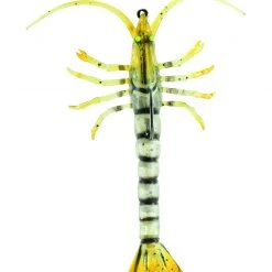 Savage Gear Tpe 3D Shrimp W/ Exposed Hook 4 Inch Soft Plastic Creature Baits