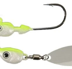 Gambler Meano Shad Spin Double Head Underspin Jig Tackle