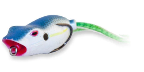 Baits Reaction Strike Revolution Frog Popper 2 1/4 Inch Hollow Body Popper Frog