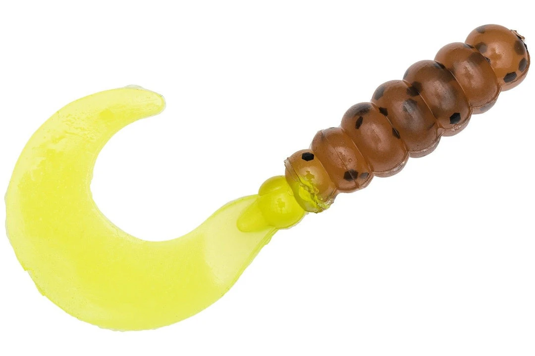 Baits Strike King Mr. Crappie Grub Soft Plastic Grub 15 Pack