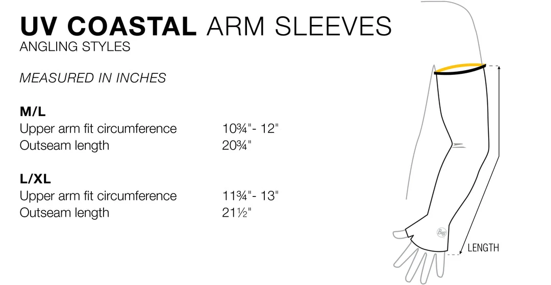 BUFF UV Coastal Arm Sleeves