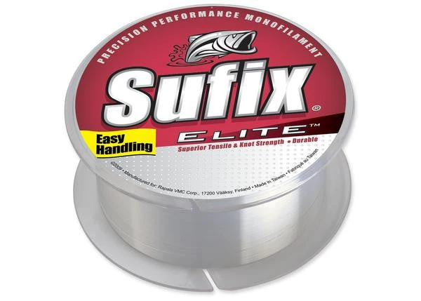 Sufix Elite Monofilament Clear 1000 Yards